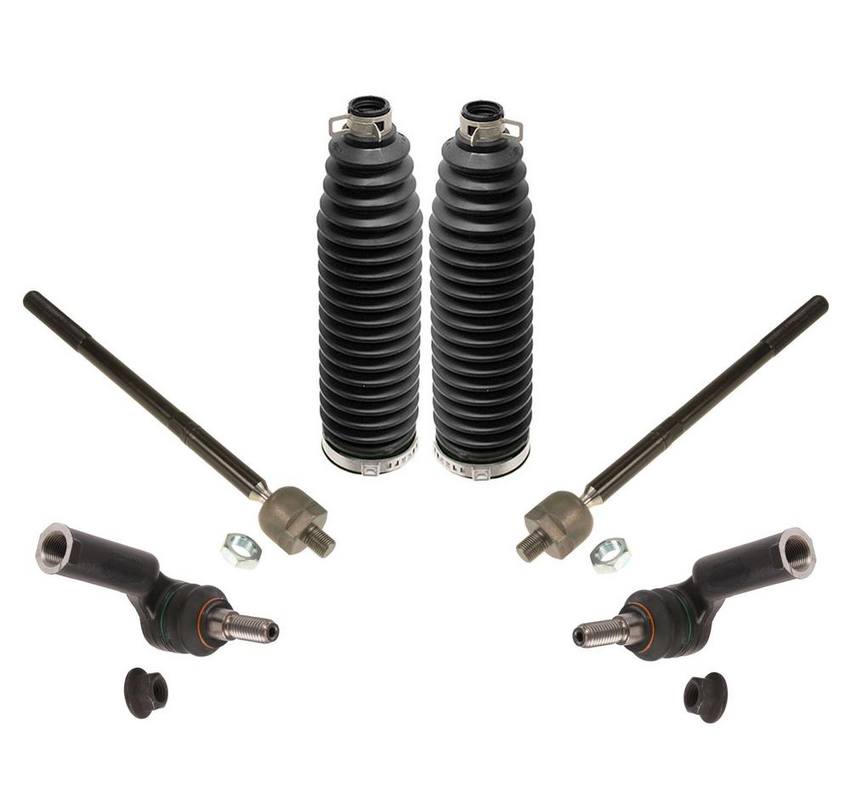 Volvo Steering Tie Rod End Kit - Front 31451035 - Lemfoerder